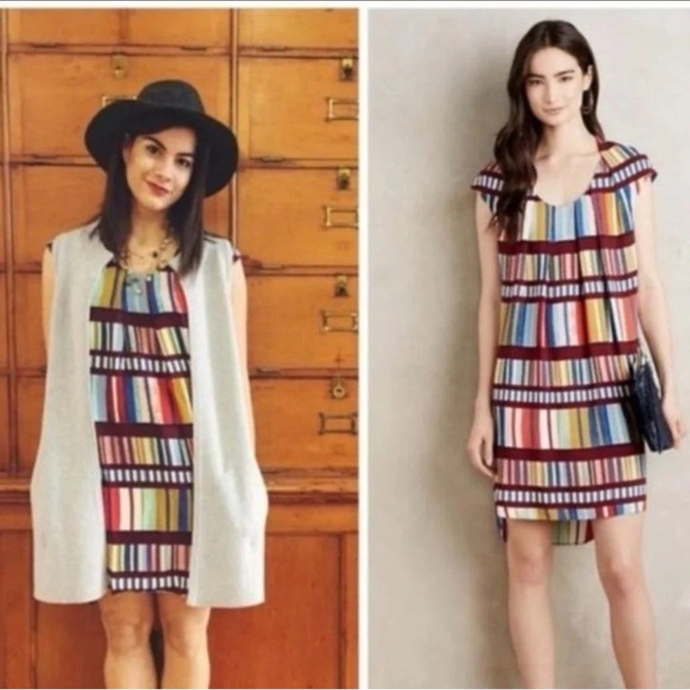 Maeve Au Revoir “library” dress plus size 16